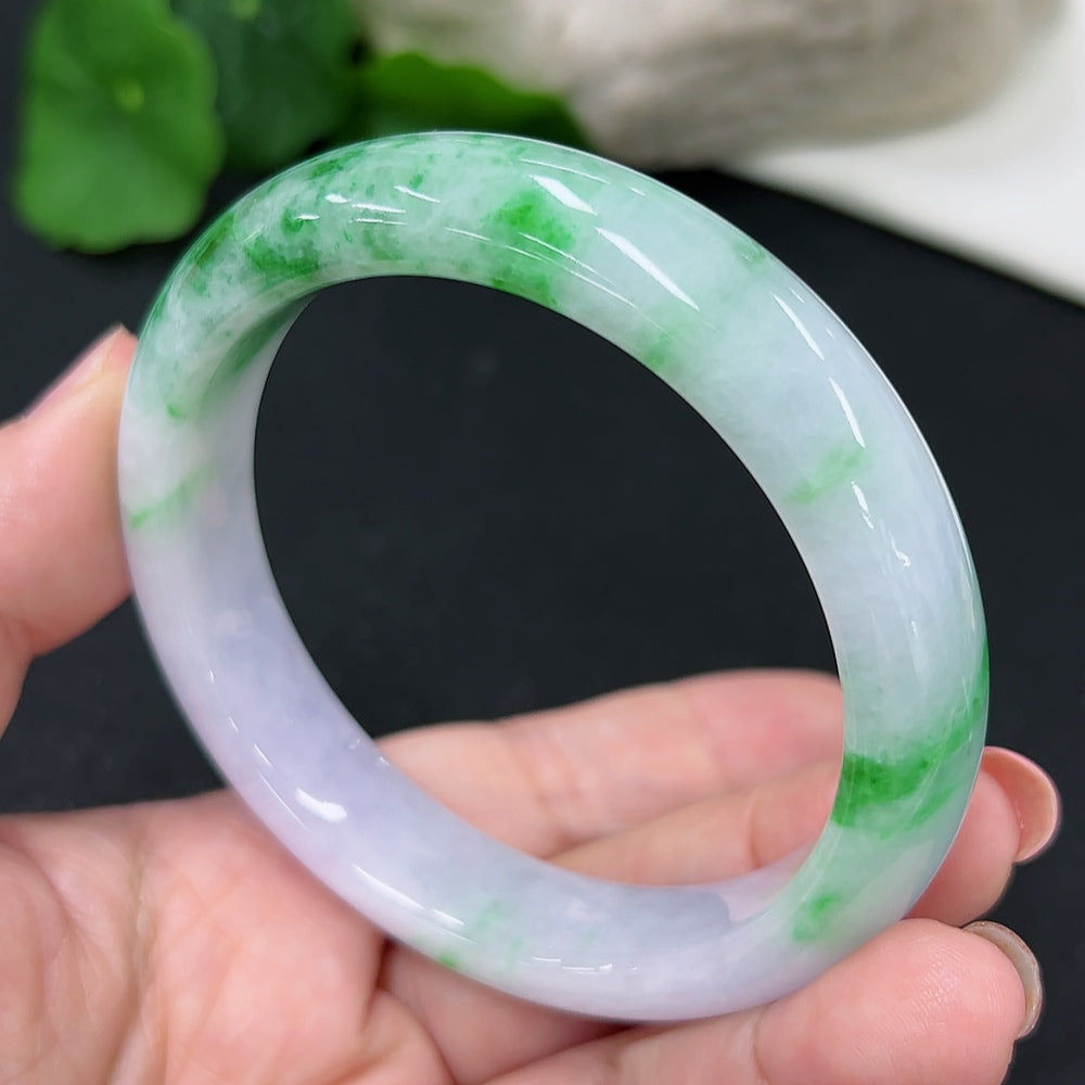 Jadeite Round Bangle