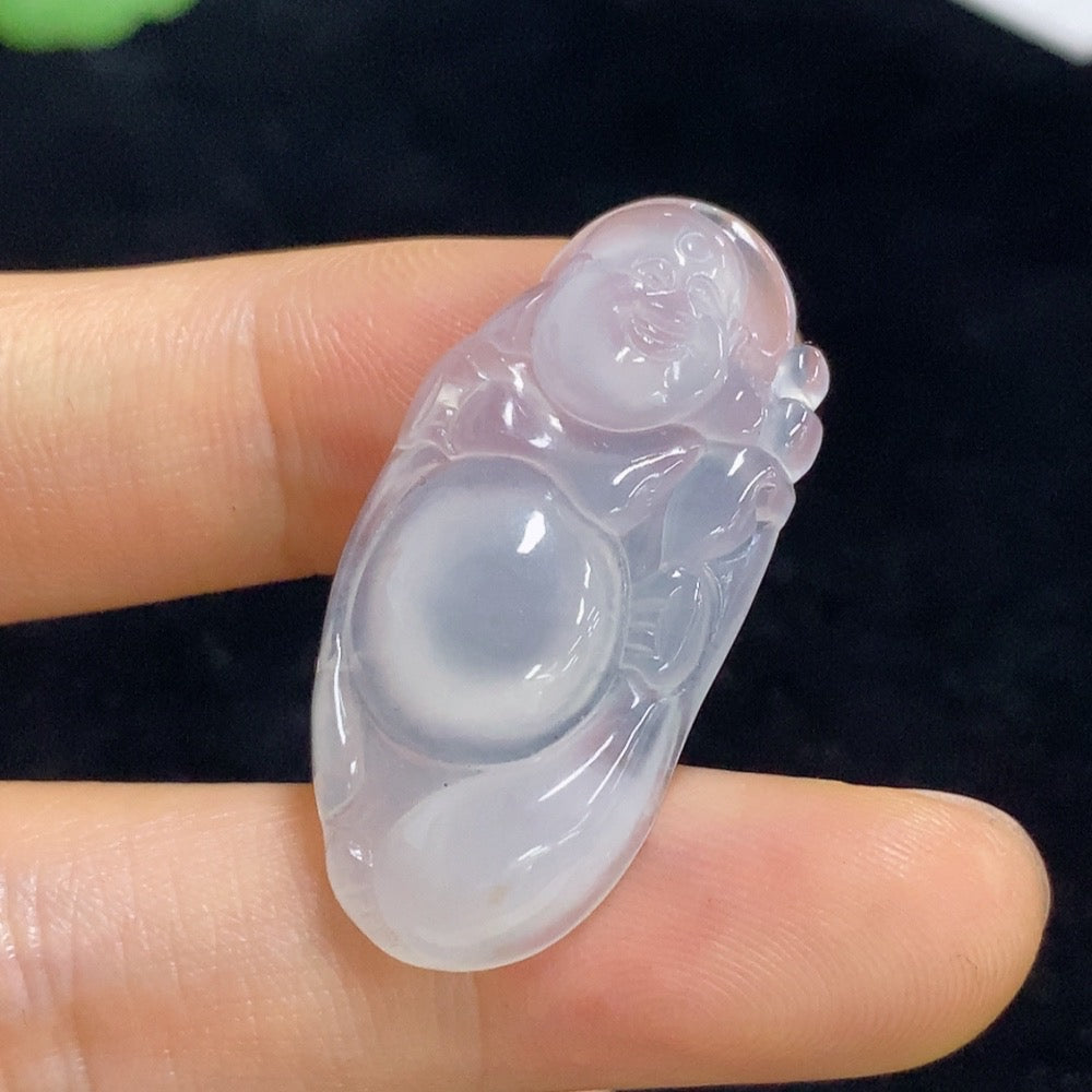 Jadeite Buddha Pendant Total Weight Approx. 5.23g