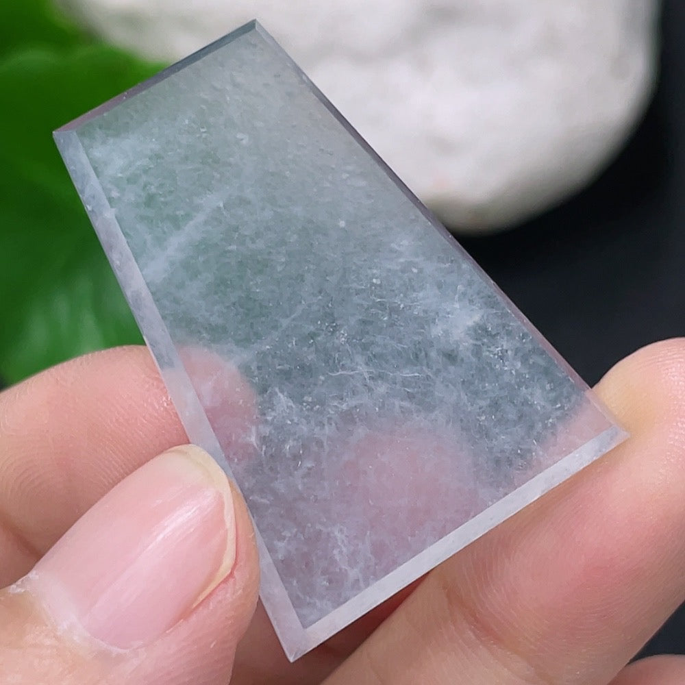 Jadeite Plain Pendant Total Weight Approx. 6.19g