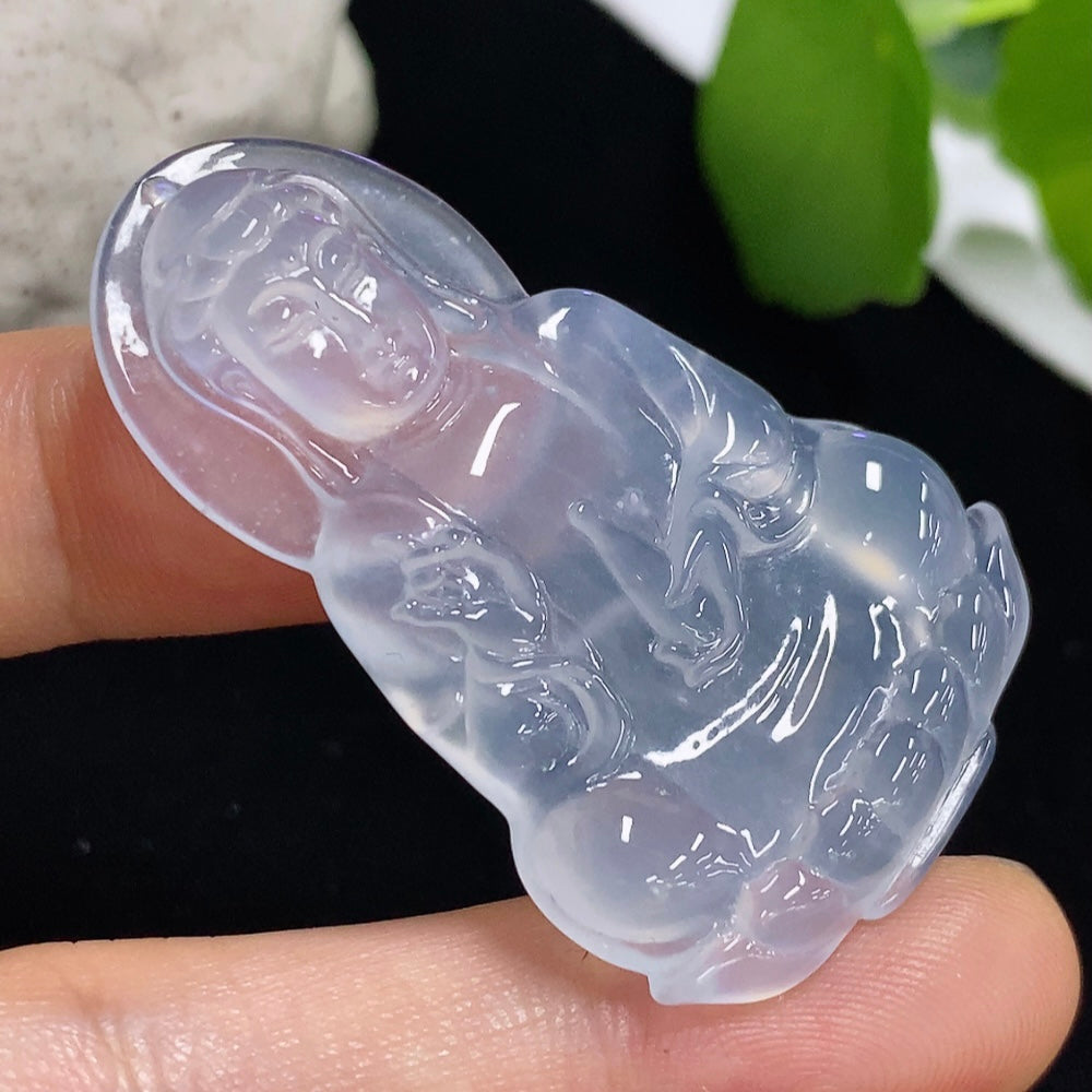 Jadeite Pendant Guanyin