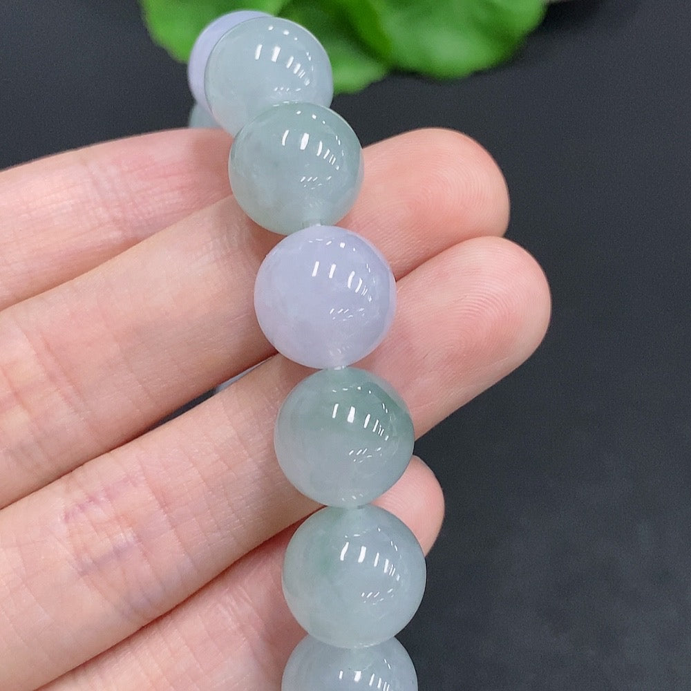Jadeite Bracelet Approx. 12.3mm Total Weight Approx. 51g