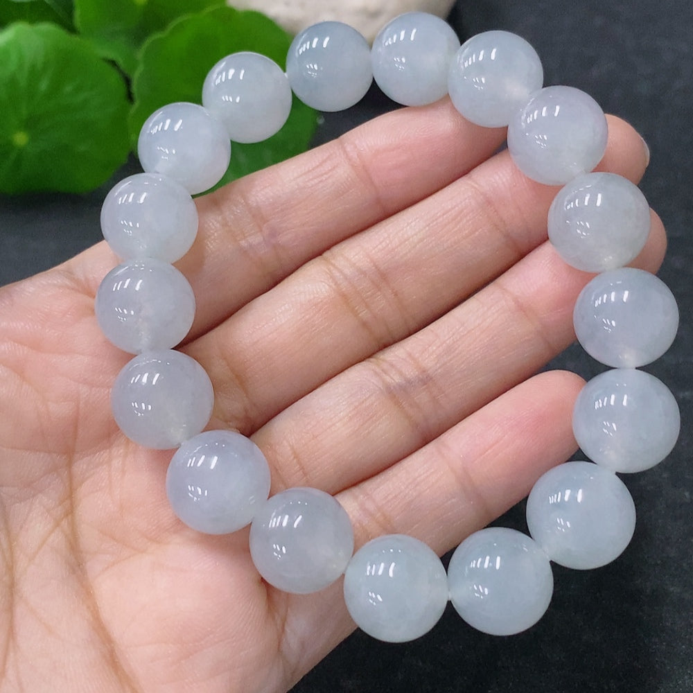 JadeiteBead Bracelet Approx. 12.2mm Total Weight Approx. 50.78g