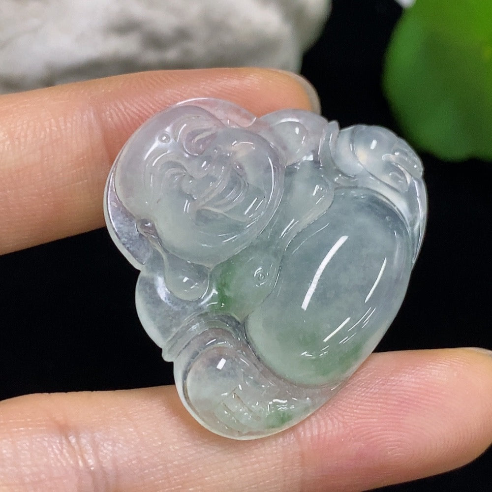Jadeite Buddha Inlay Piece