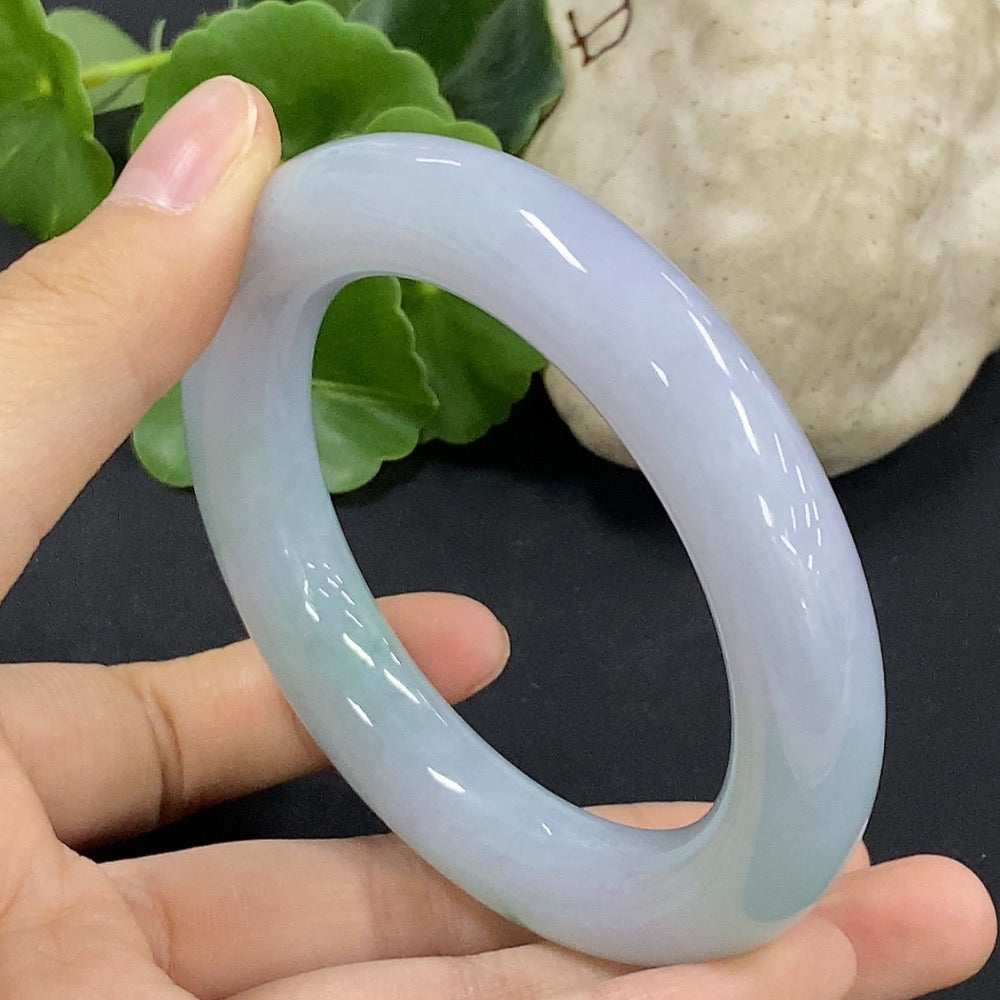 Jadeite Round Bangle Size 55.8 Total Weight Approx. 81.57g