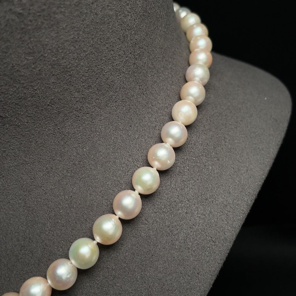 Seawater Pearl Strand Non-Gold Setting Approx. 7.9mm Total Weight About 38.89g
