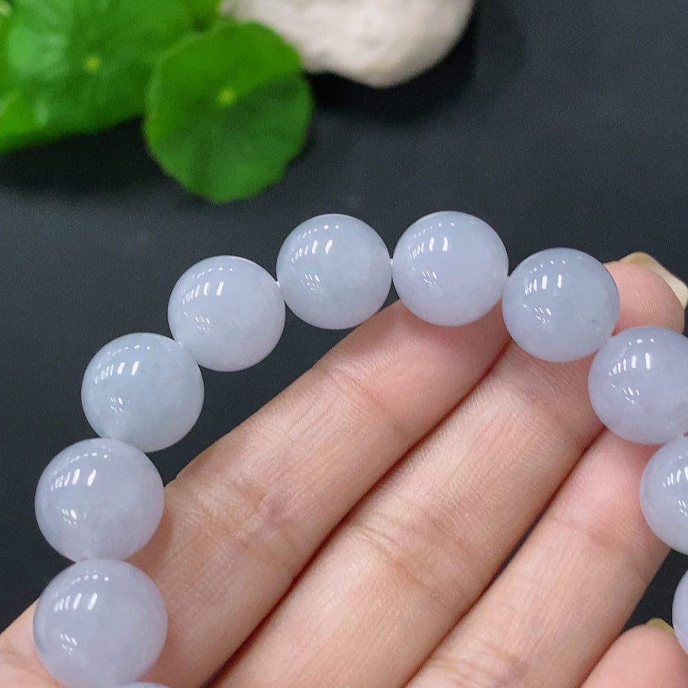 Jadeite Bracelet Maximum Bead Size Approx. 12mm Total Weight Approx. 48.69g