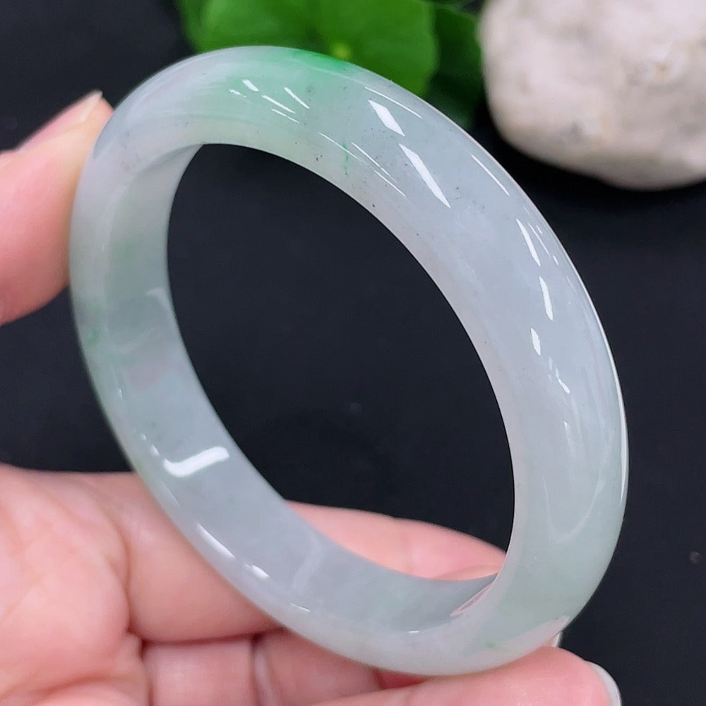 Jadeite Round Bangle Size 56 Total Weight Approx. 52.2g