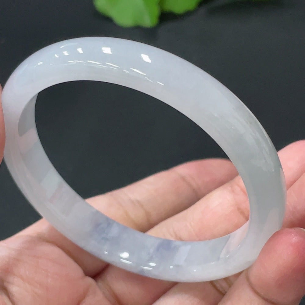 Jadeite Regular Round Bangle 54.5 Inner Diameter Total Weight 34.930g