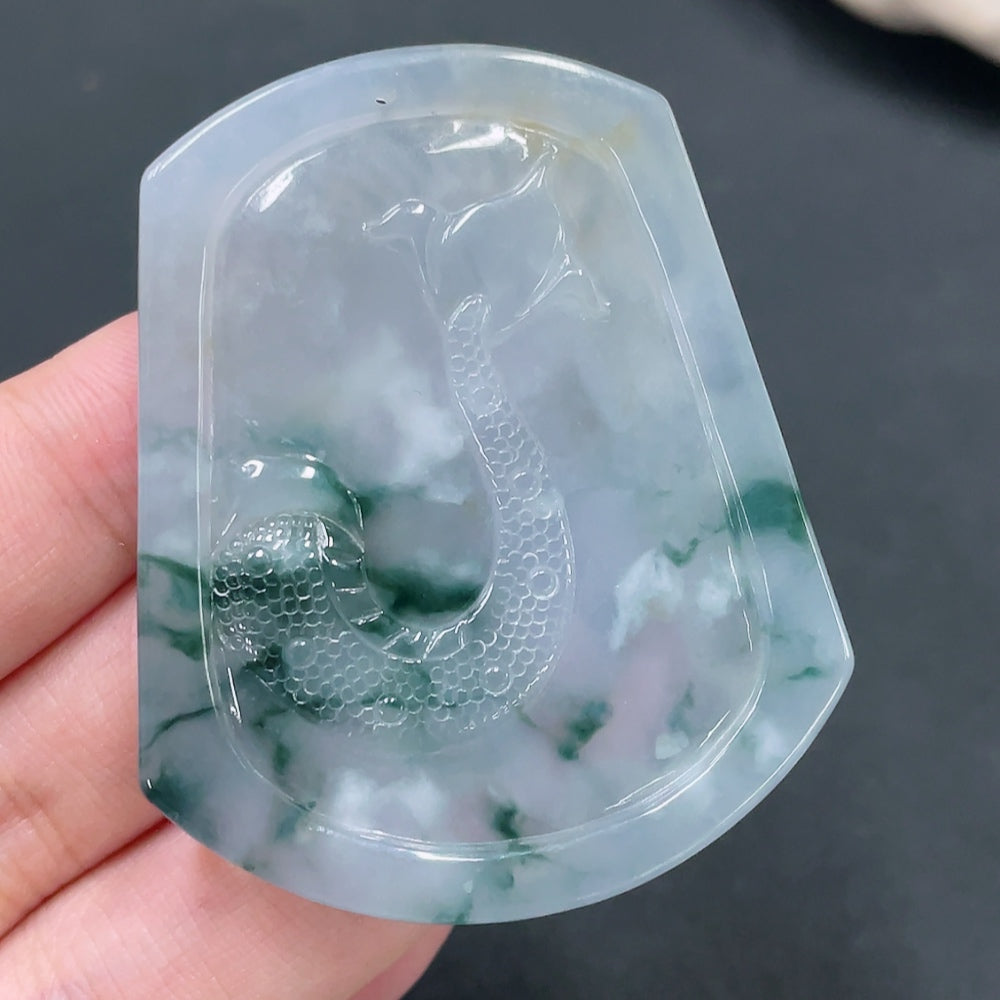 JadeiteDragon Pendant Total Weight 30.210g