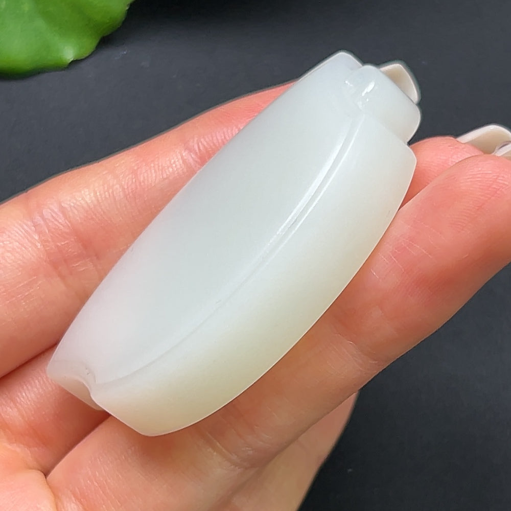 Hetian Jade Freeform Pendant