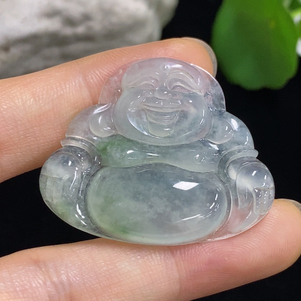 Jadeite Buddha Inlay Piece