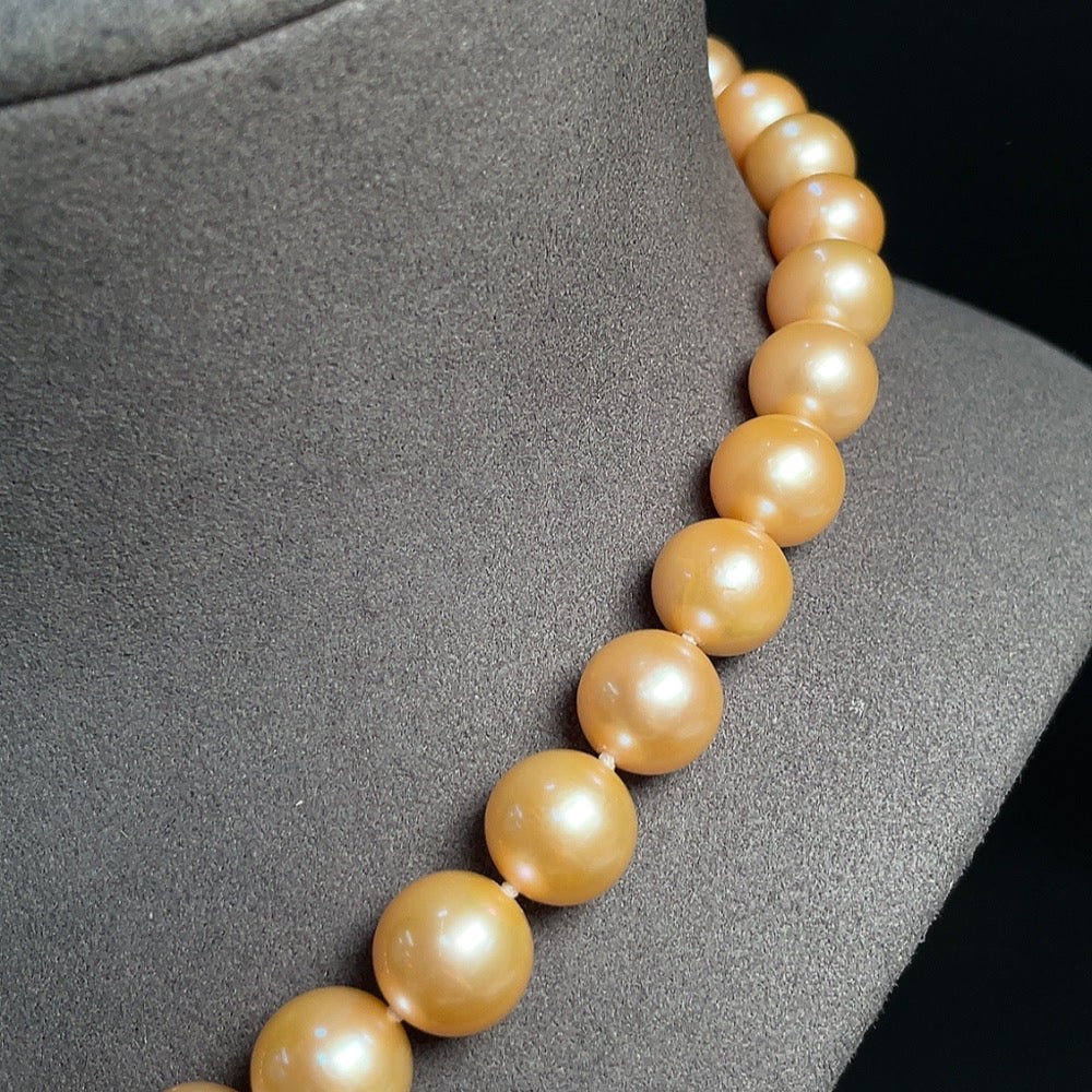 Pearl Strand Non-Gold Setting Approx. 10.8-13.1mm Total Weight Approx. 80.33g