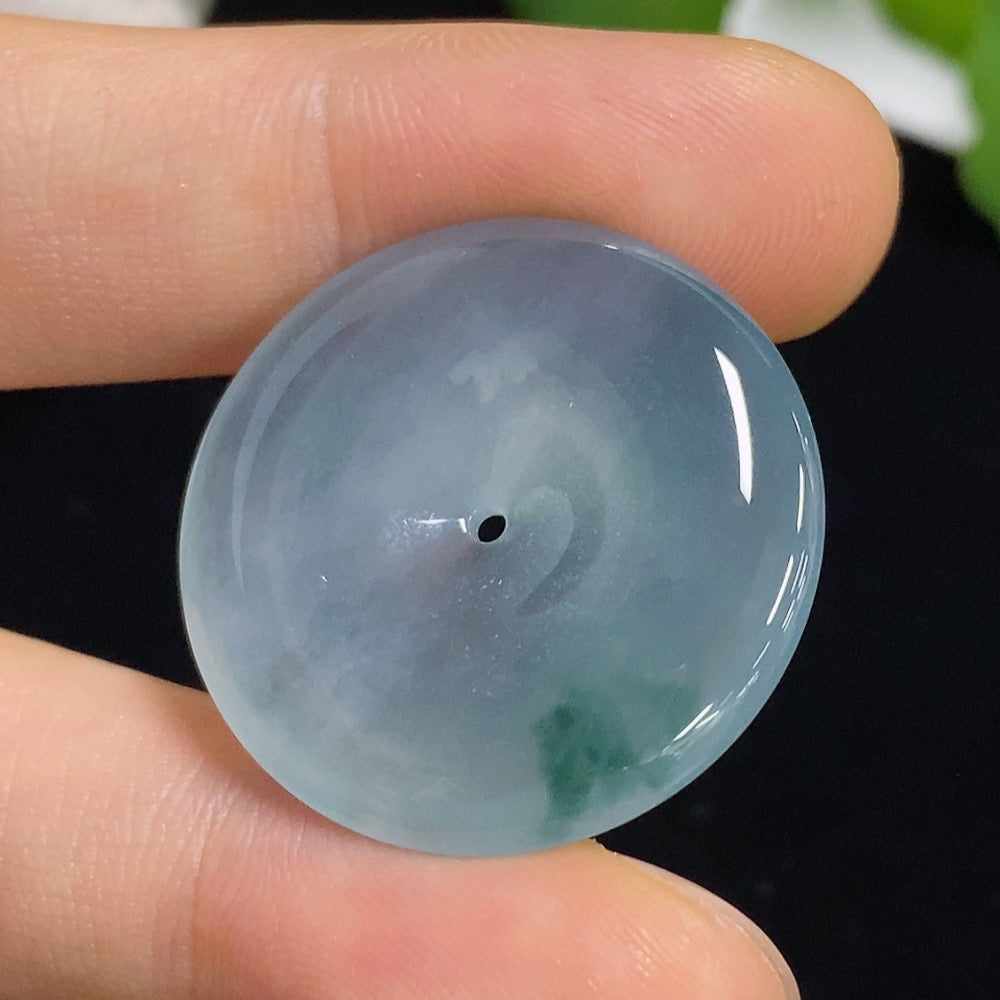Jadeite Peace Knot Pendant