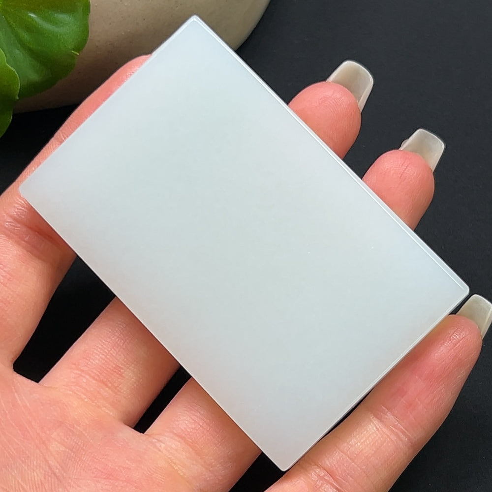 Hetian Jade Plain Pendant