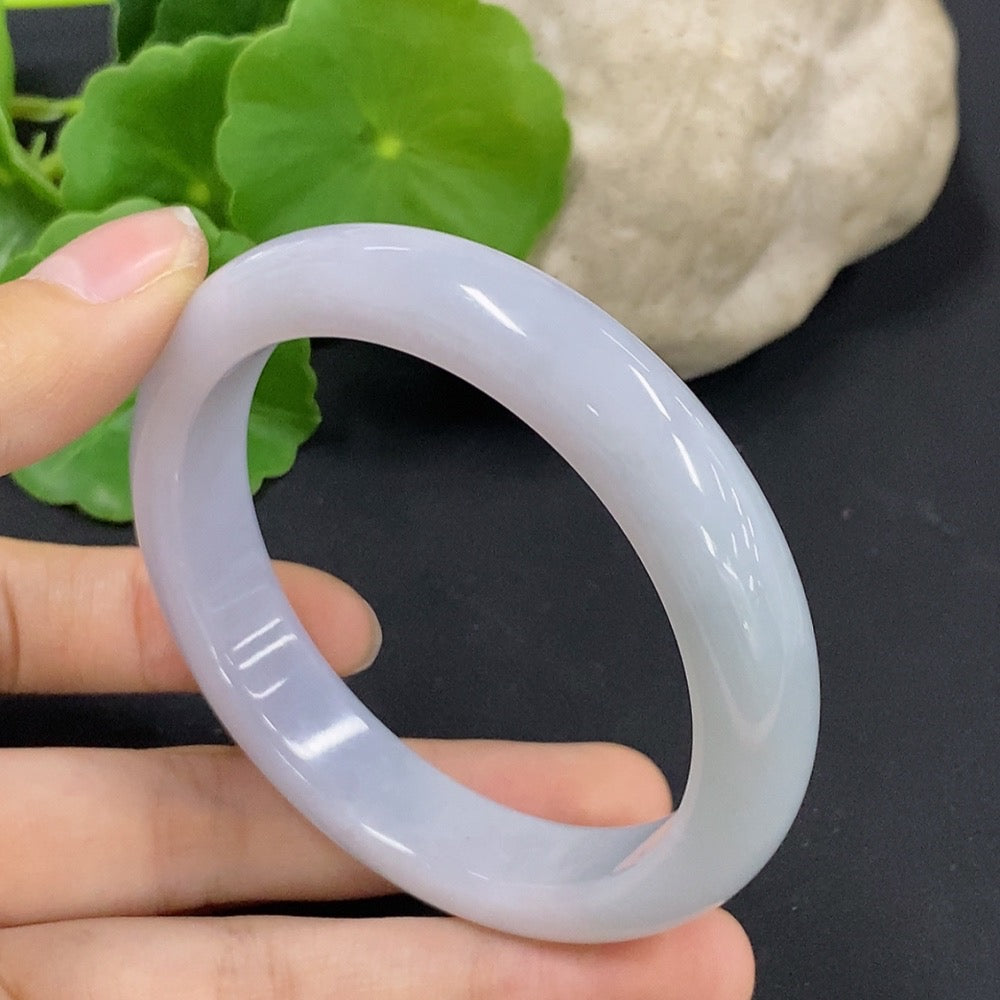 Jadeite Round Bracelet Size 55 Total Weight Approx. 51.4g