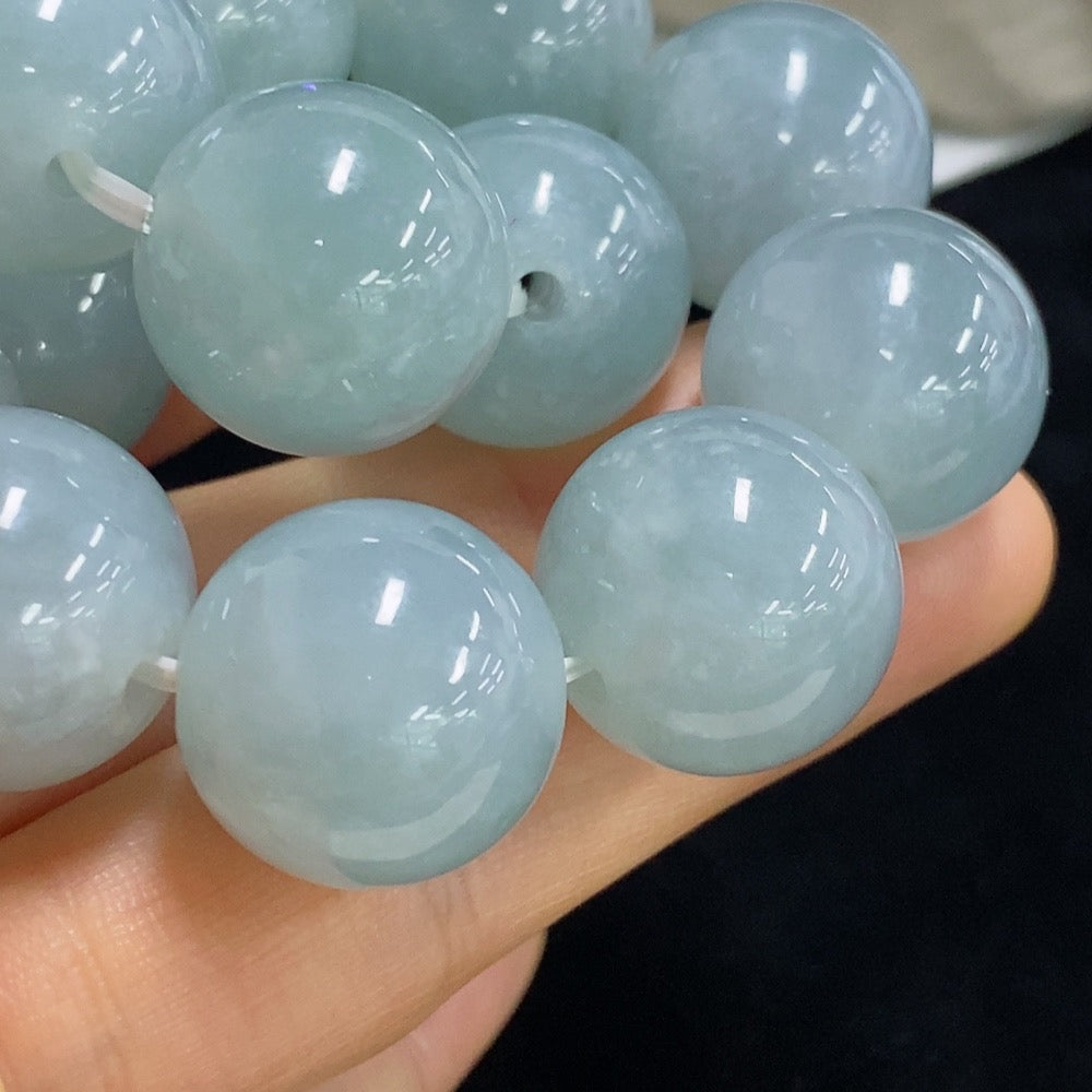 Jadeite Bracelet Approx. 18.2mm Total Weight Approx. 135.96g