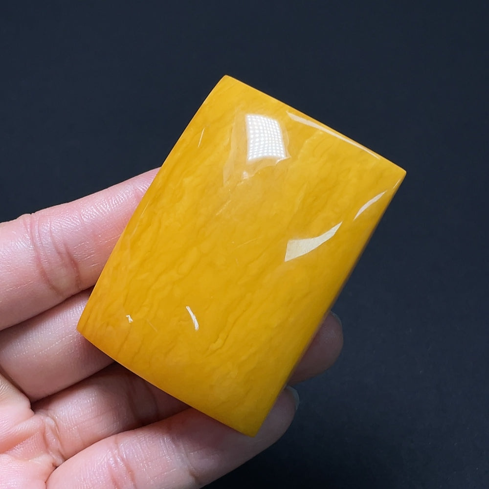 Opaque Amber Pendant