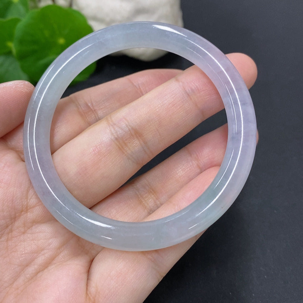 Jadeite Round Bangle Size 51.6 Total Weight Approx. 27.7g