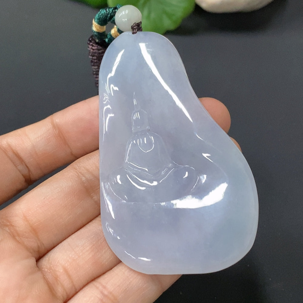 JadeitePendant - Formless Guanyin, Total Weight 37.652g