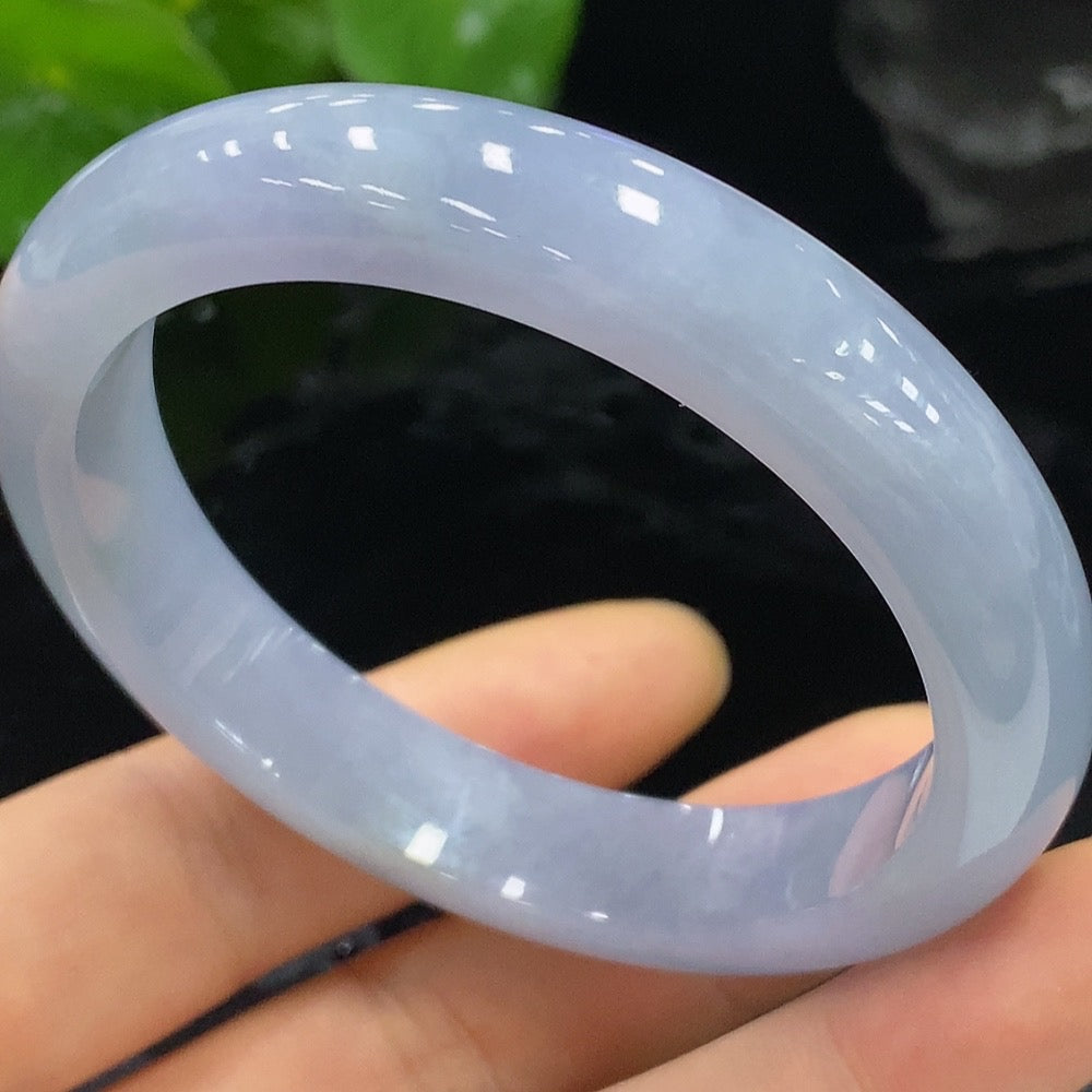 Jadeite Round Bangle Size 54.7 Total Weight Approx. 48.73g