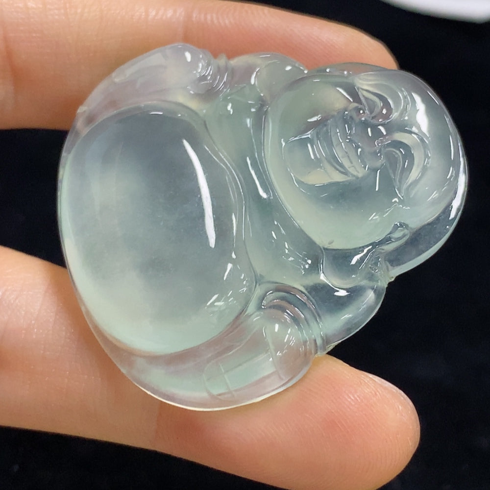 Jadeite Pendant Buddha Total Weight Approx. 17.74g