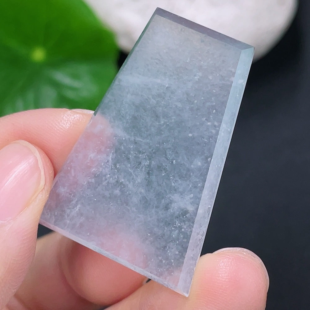 Jadeite Plain Pendant Total Weight Approx. 6.19g