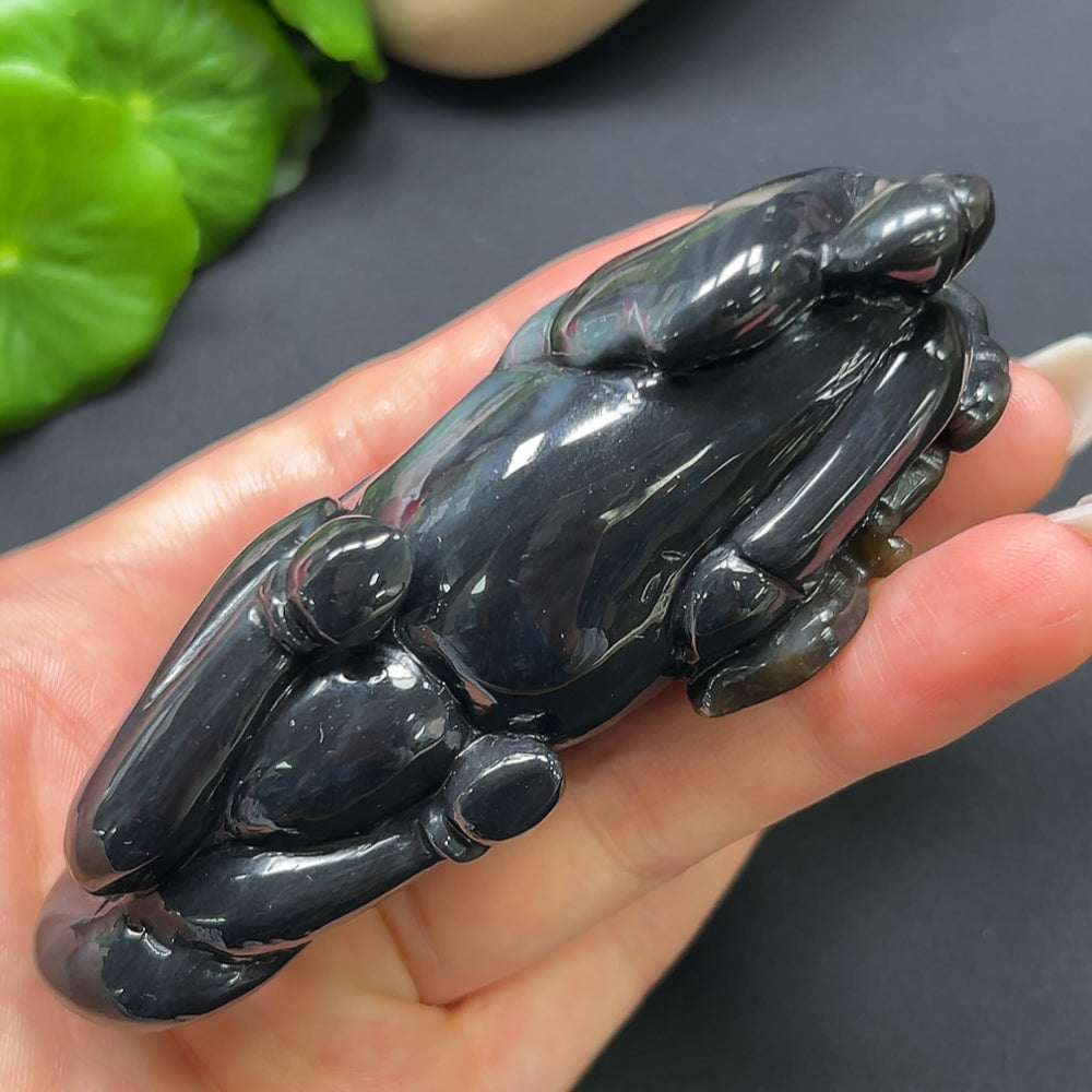 Hetian Jade Horse Ornament, Total Weight Approx. 201.84g