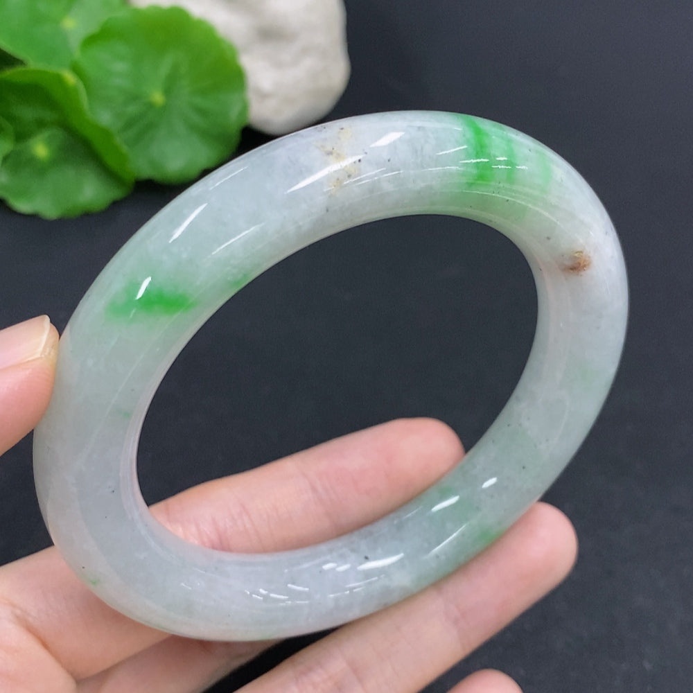 Jadeite Round Bangle