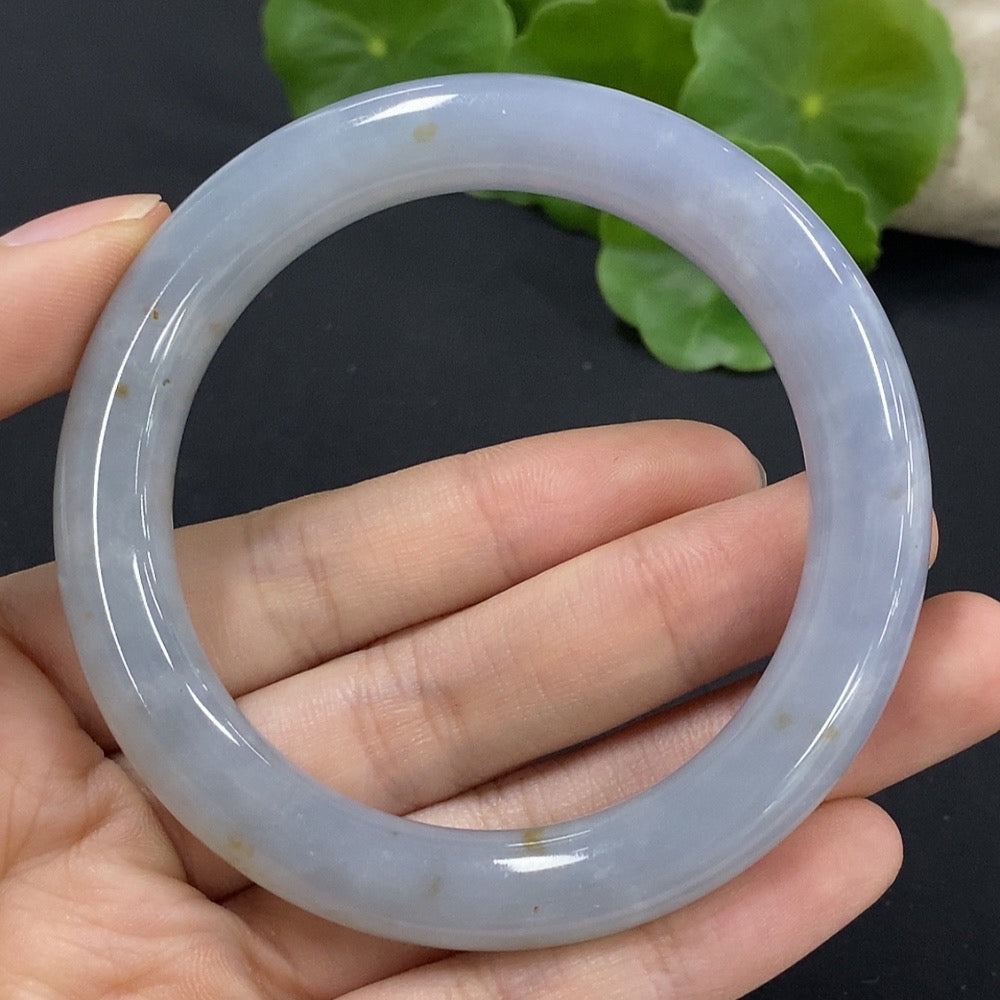 Jadeite Round Bangle Size 54.3 Total Weight Approx. 52.68g