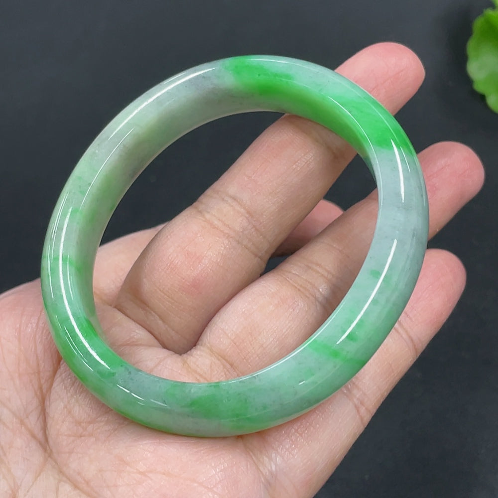 Jadeite Concubine Bracelet Total Weight Approx. 44.9g Size 53.5/47.6