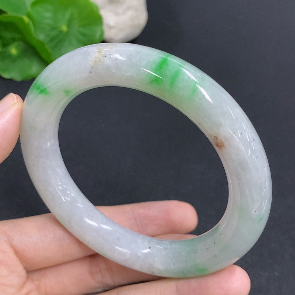 Jadeite Round Bangle