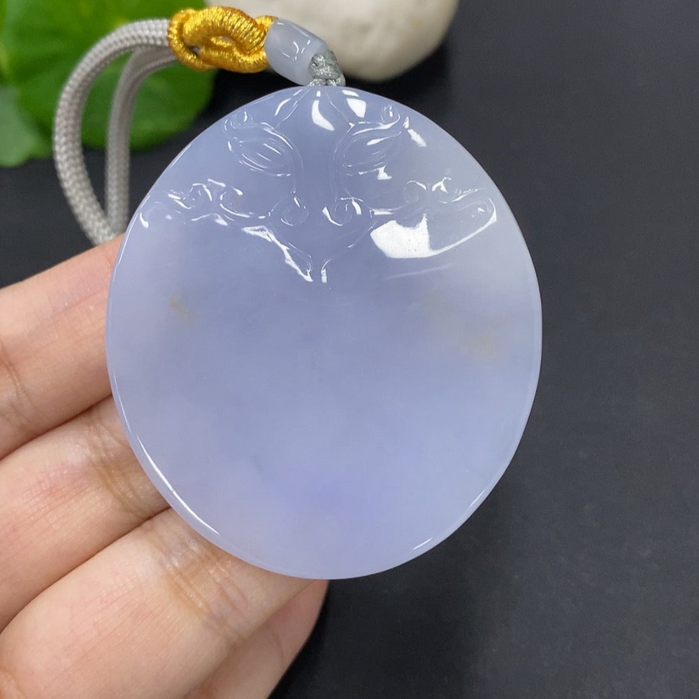 Jadeite Antique Pendant (Including Rope Weight)