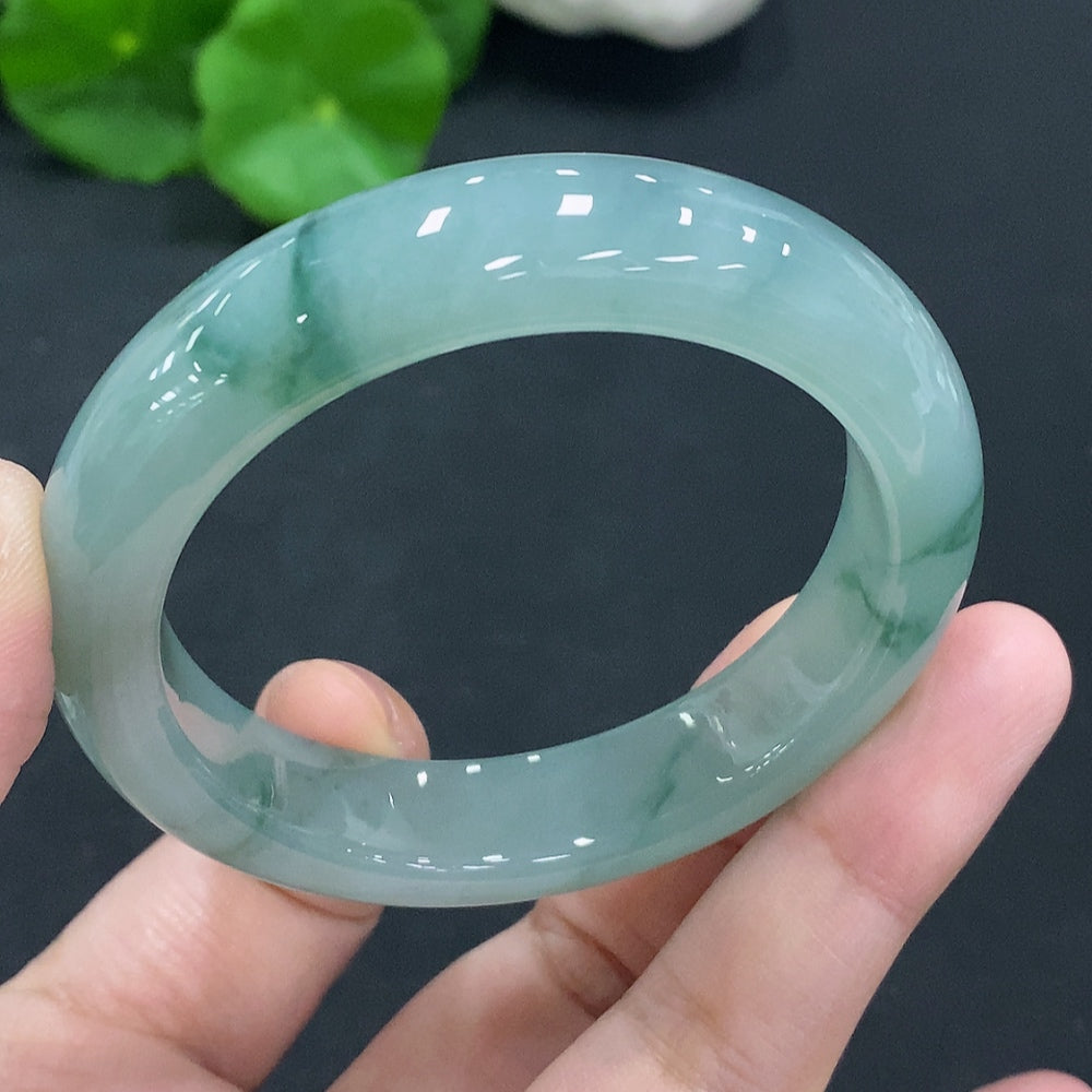 Jadeite Round Bangle Size 50.8 Total Weight Approx. 51.8g