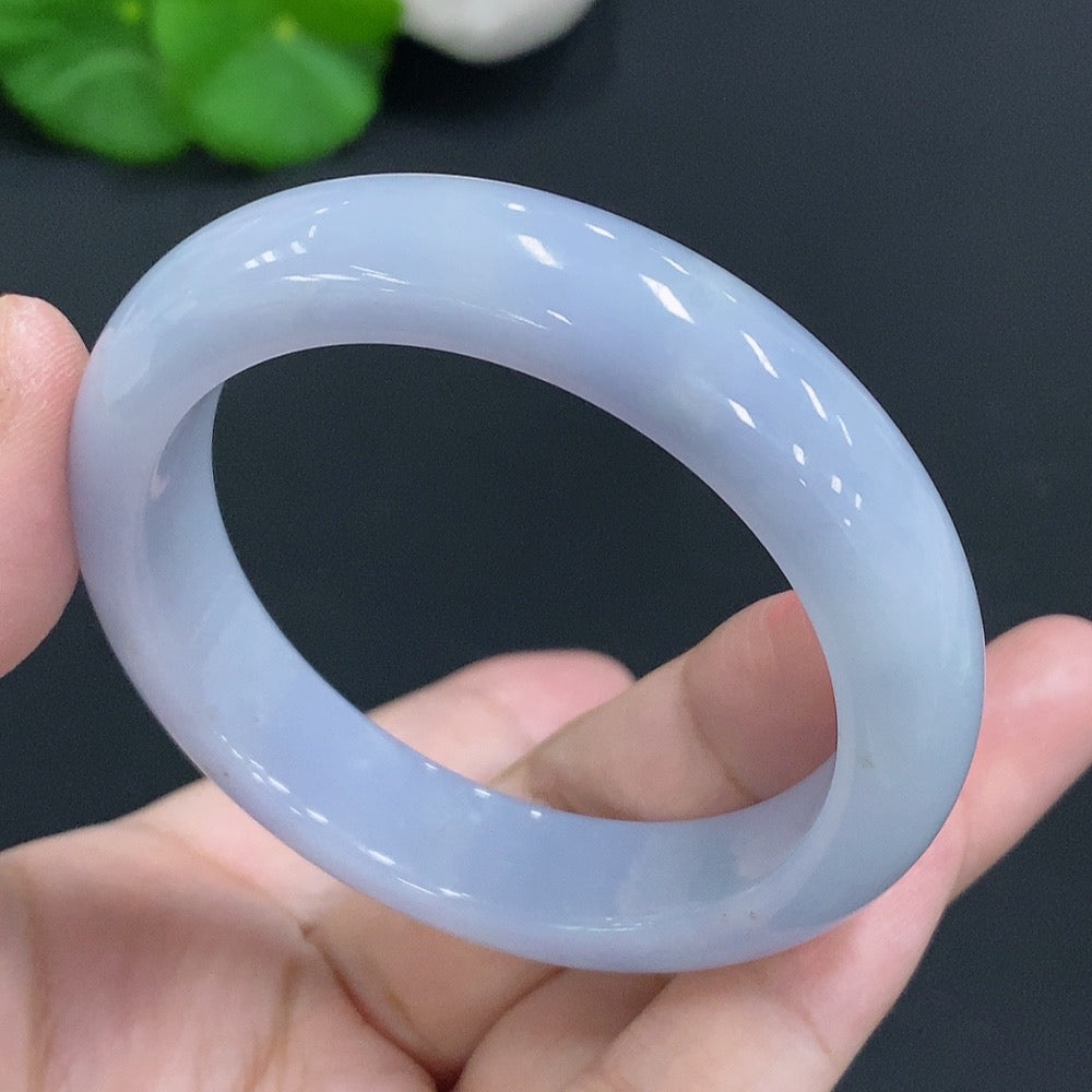 Jadeite Round Bangle Size 51.2 Total Weight Approx. 50.5g