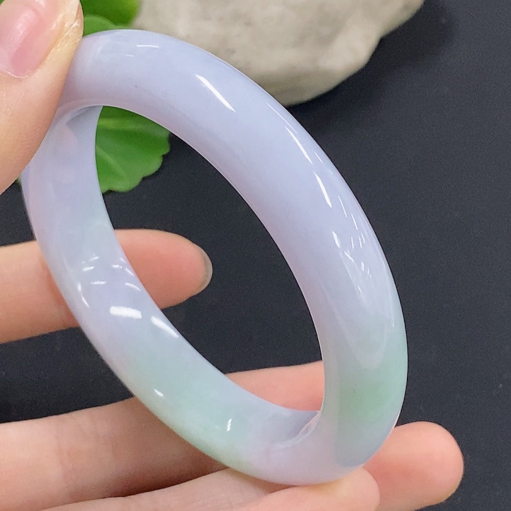 Jadeite Round Bracelet Size 52.8 Total Weight Approx. 51.08g