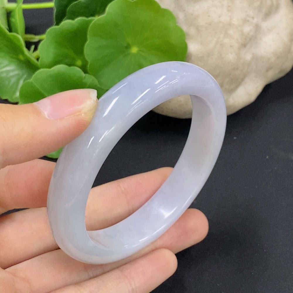 Jadeite Round Bracelet Size 55 Total Weight Approx. 51.4g