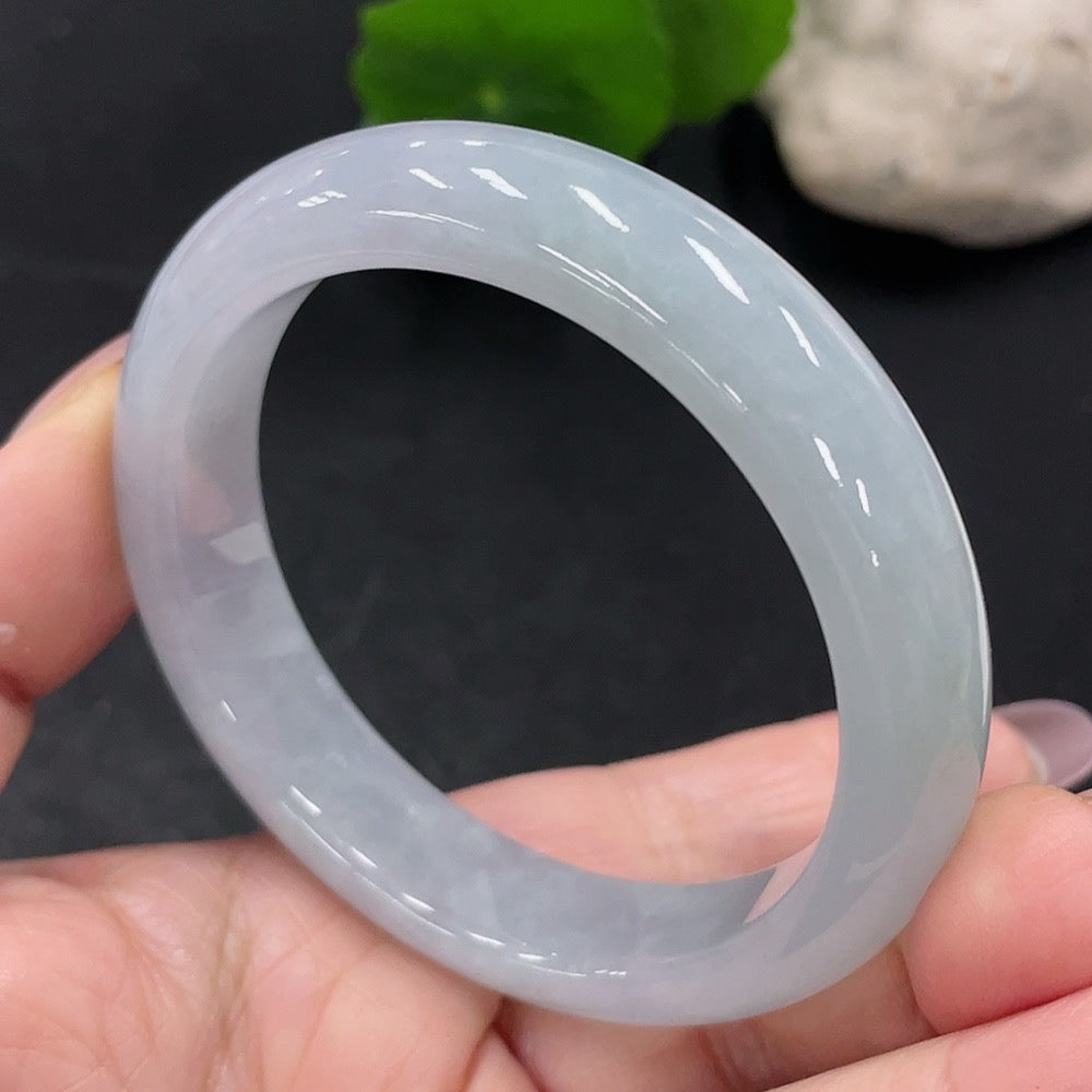 Jadeite Regular Round Bracelet Size 55.2 Total Weight Approx. 56.6g