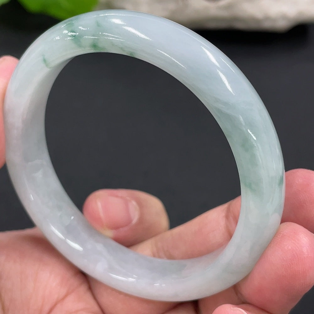 Jadeite Round Bracelet Size 51mm Total Weight Approx. 38.83g