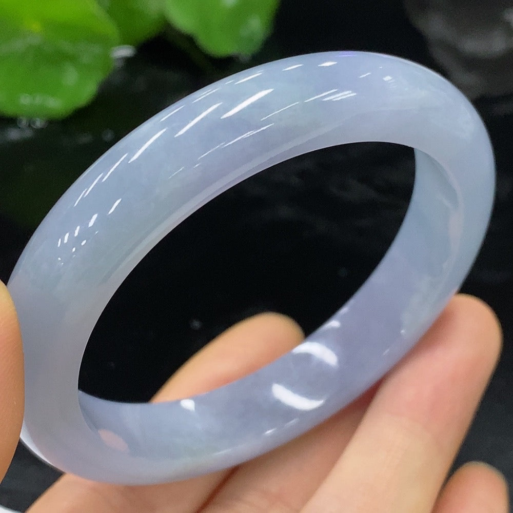 Jadeite Round Bangle Size 54.7 Total Weight Approx. 48.73g