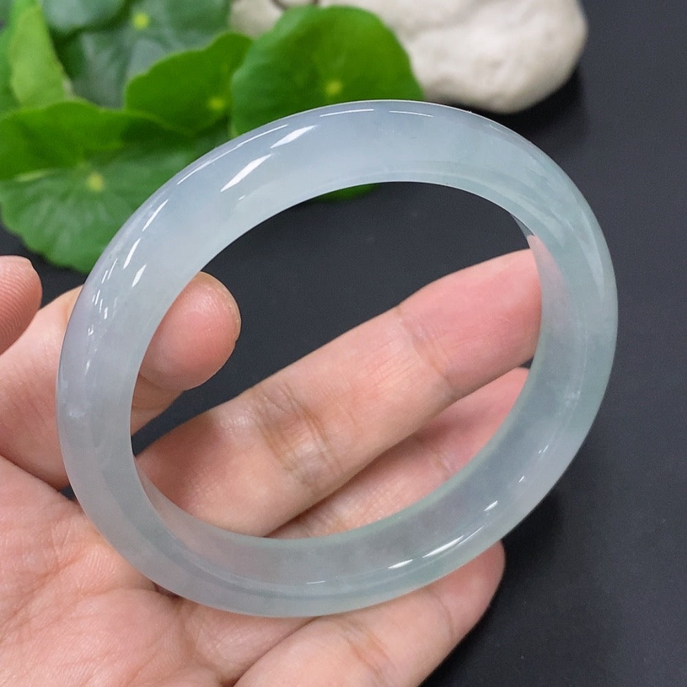 Jadeite Round Bangle Size 54.9 Total Weight Approx. 45.2g