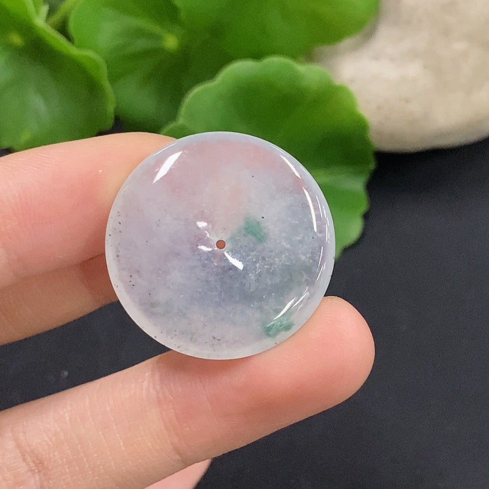 Jadeite Peace Knot Pendant Total Weight Approx. 5.5g