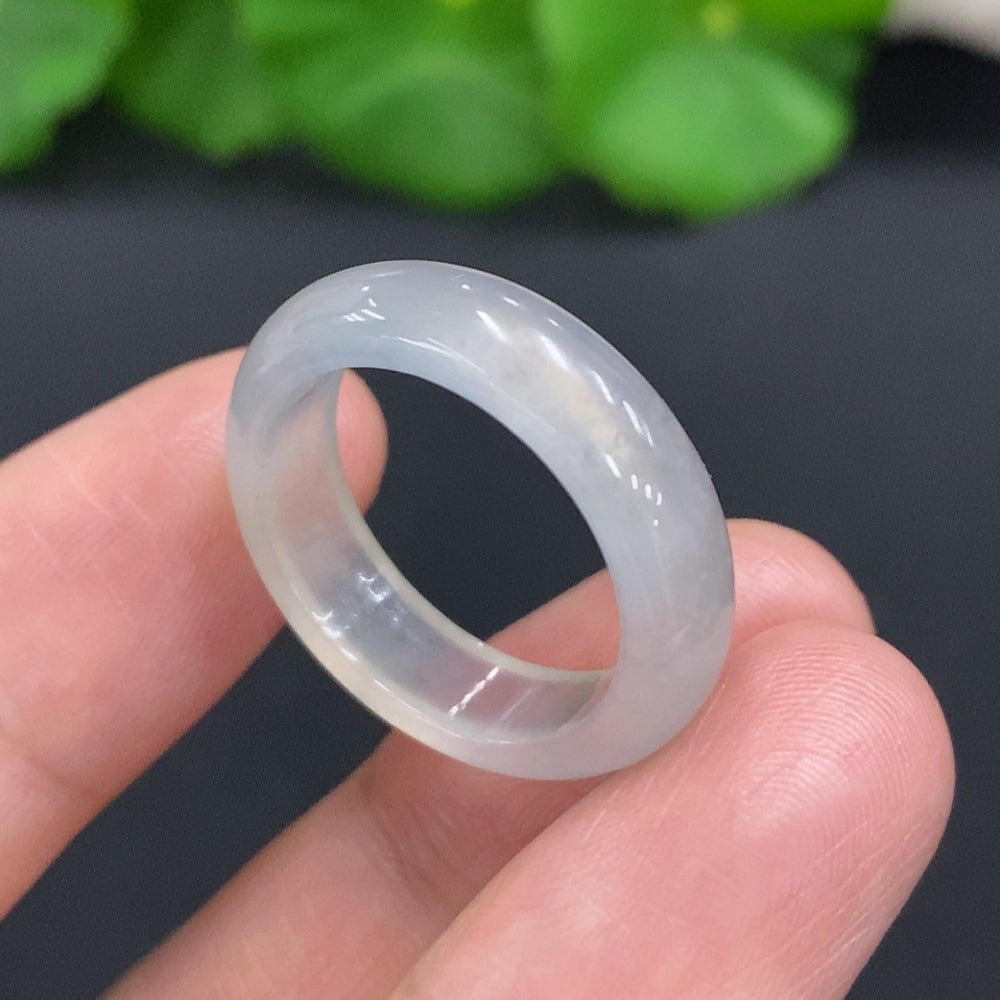 Jadeite Ring Size 18 Total Weight Approx. 3.4g
