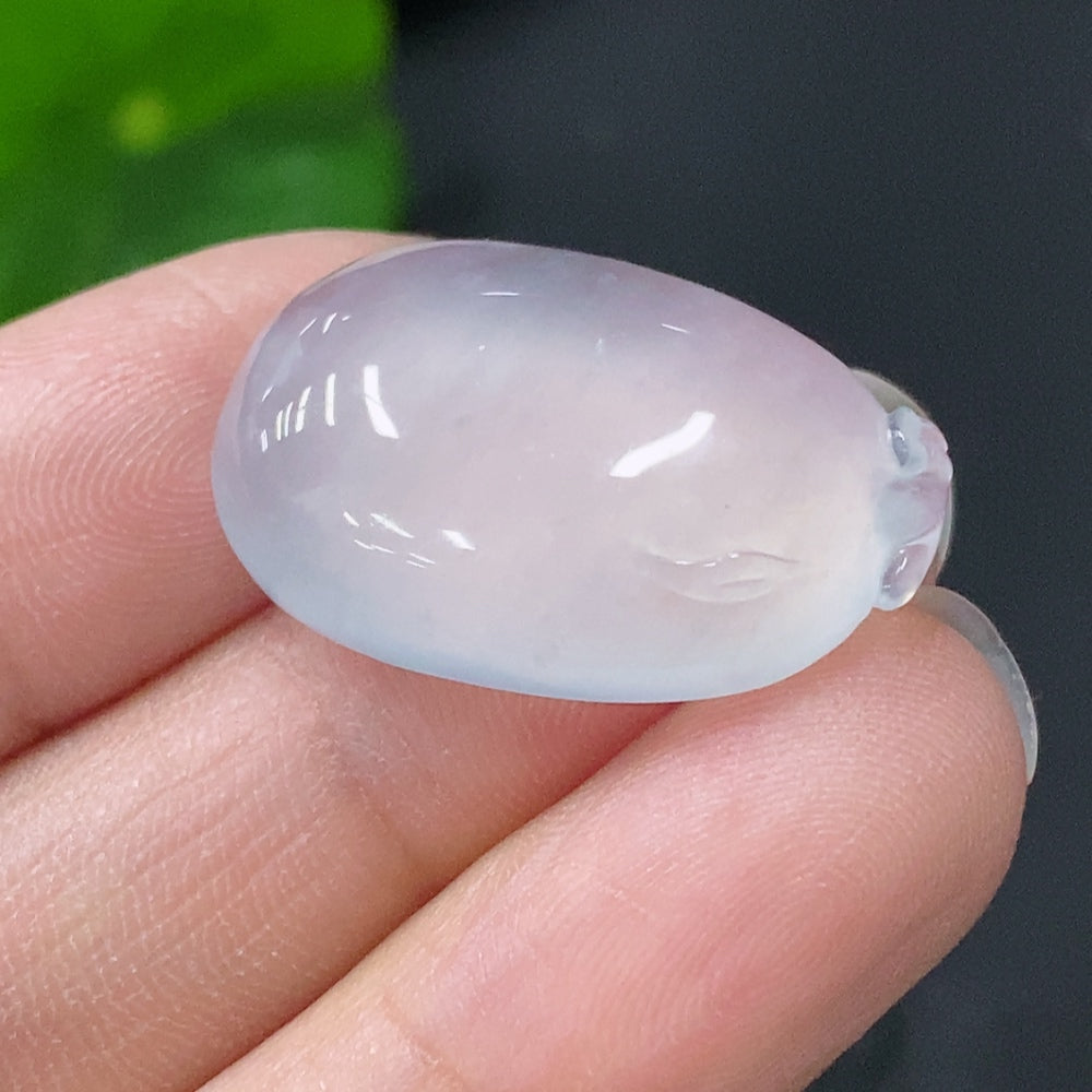Jadeite Inlaid Blessed Melon Total weight approx. 5.39g
