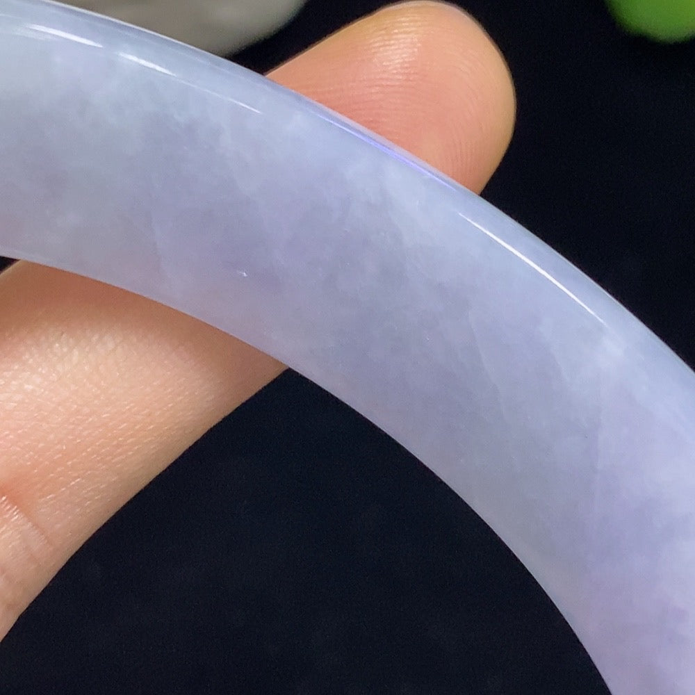 Jadeite Round Bangle Size 57.5 Total Weight Approx. 75.68g