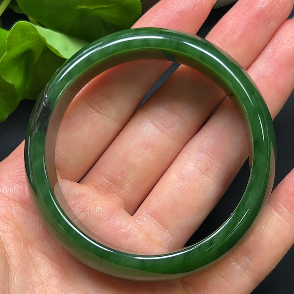 Hetian Jade Round Bracelet