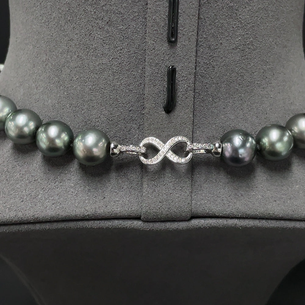 Seawater Pearl Necklace Non-Gold Total Weight Approx. 69.96g Size 9.8-12.1mm