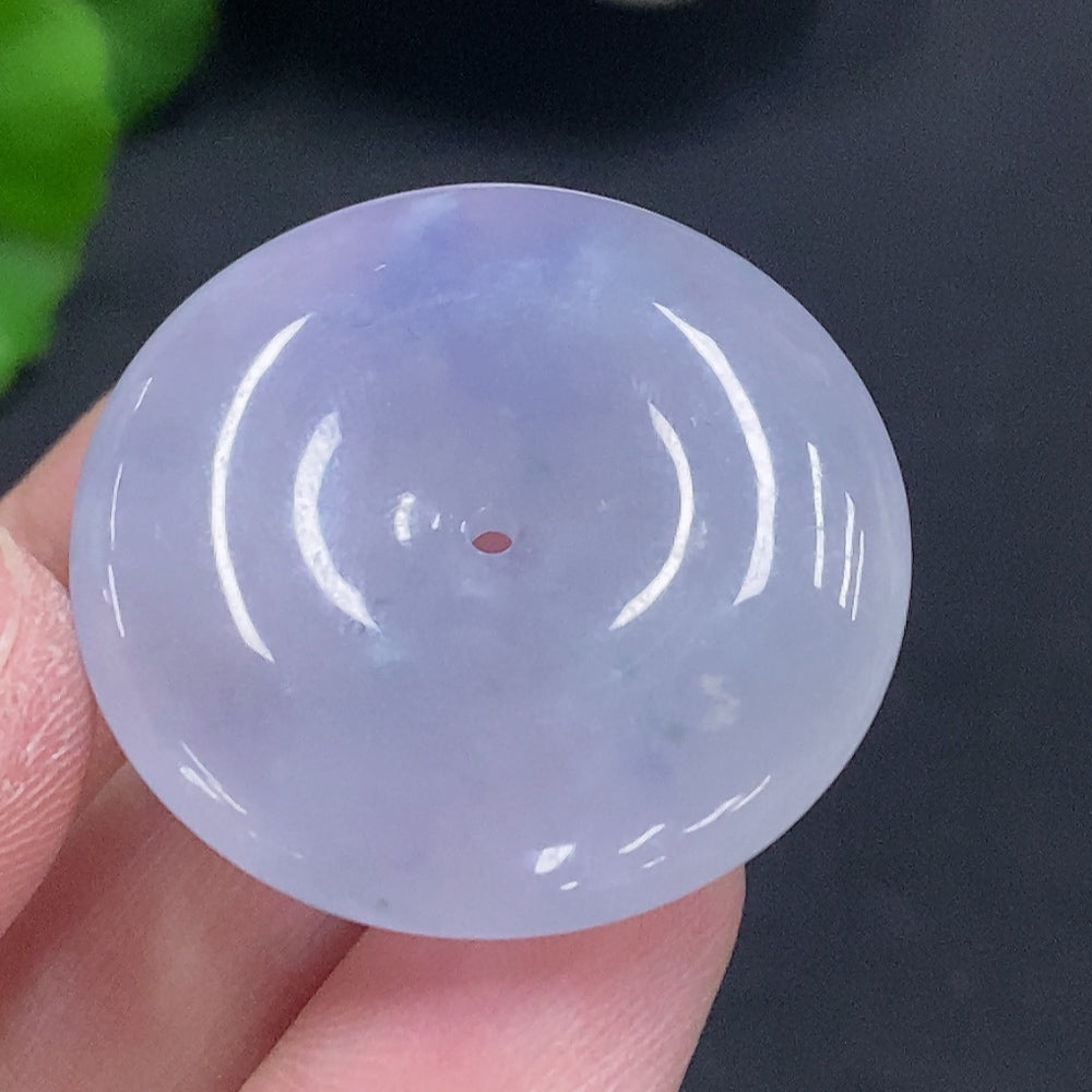 Jadeite Peace Button, total weight approx. 10.5g