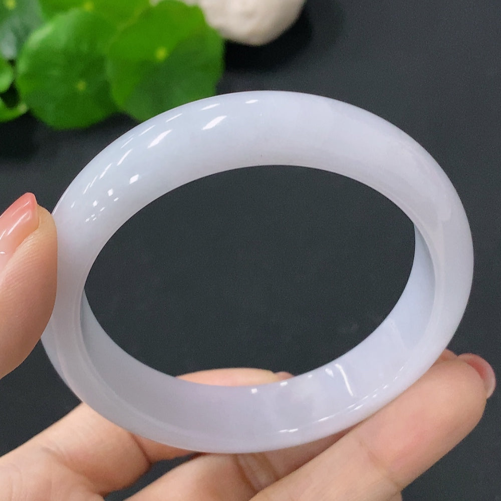Jadeite Regular Round Bracelet Size 53.6mm Total Weight Approx. 49.61g
