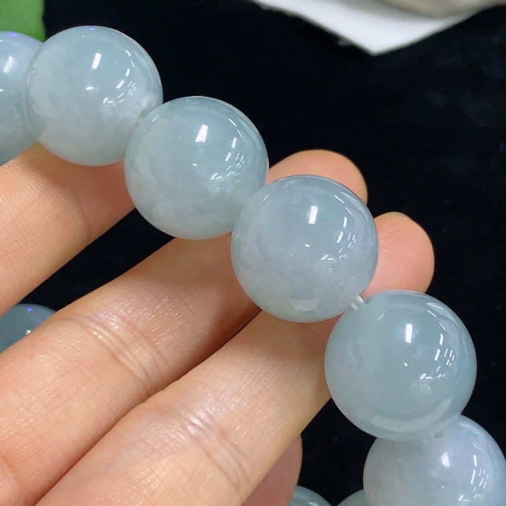 Jadeite Bracelet Approx. 18.2mm Total Weight Approx. 135.96g