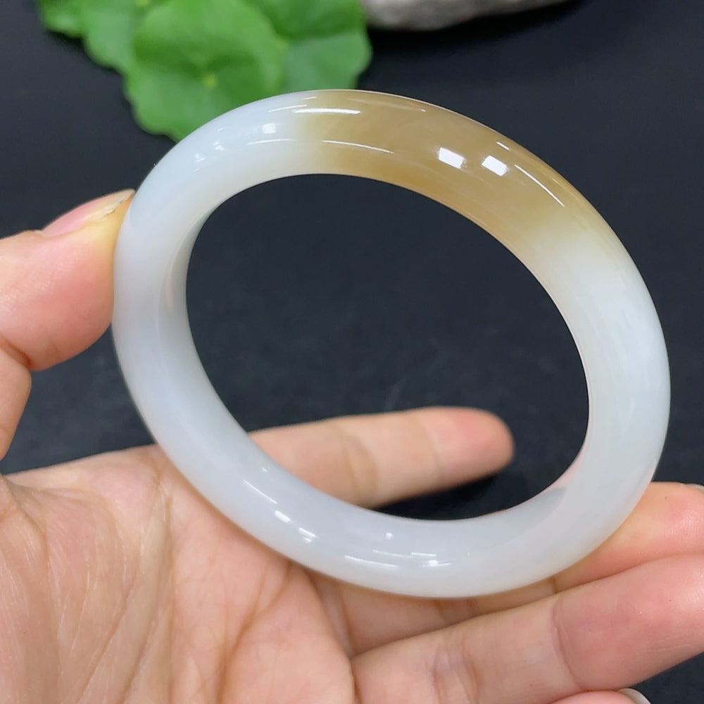 Hetian Jade Round Bracelet